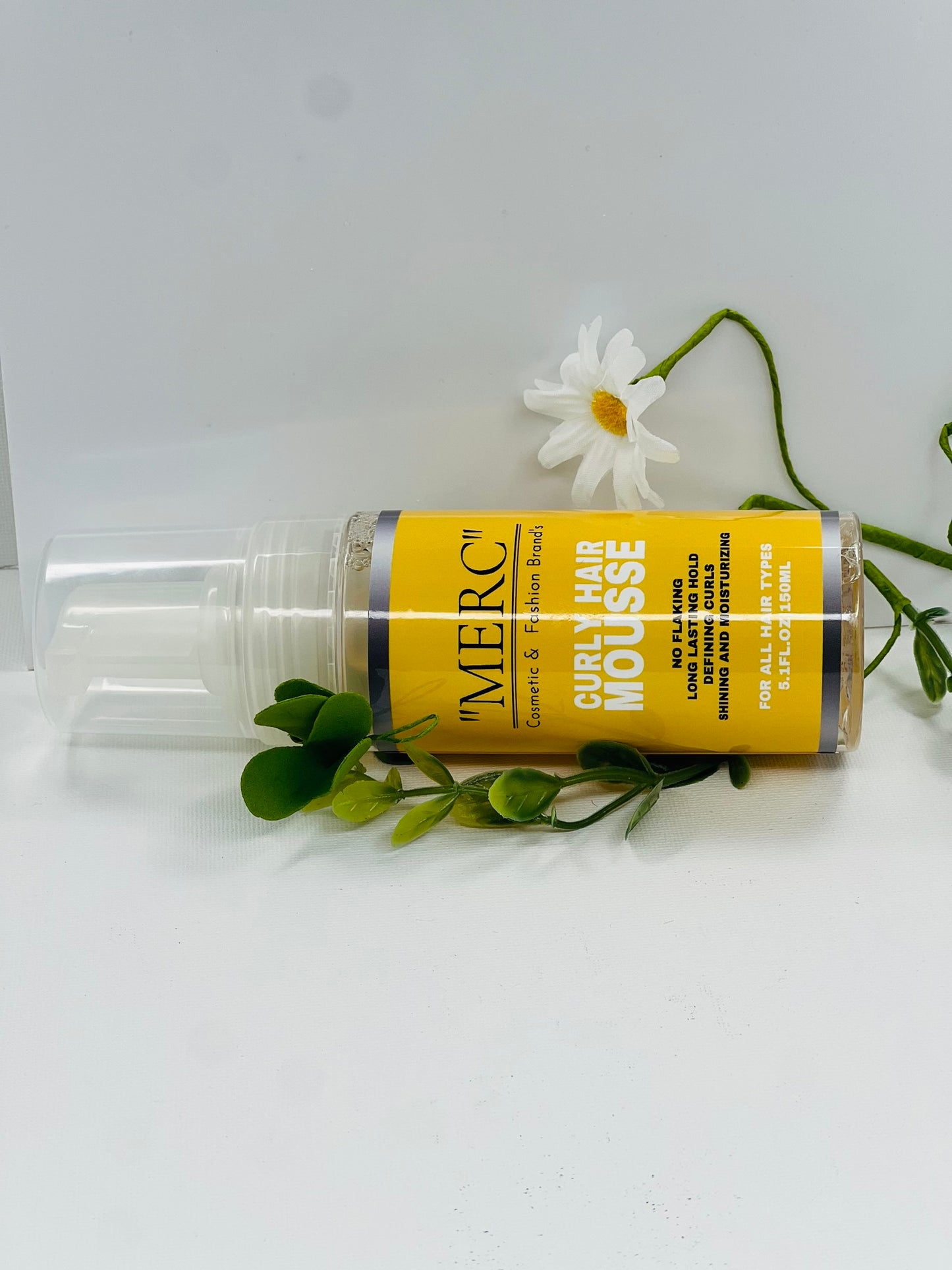 Curly Hair Mousse – Extra Hold & Shine.