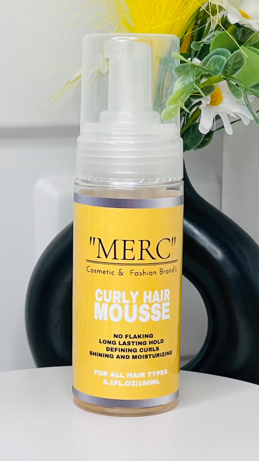 Curly Hair Mousse – Extra Hold & Shine.