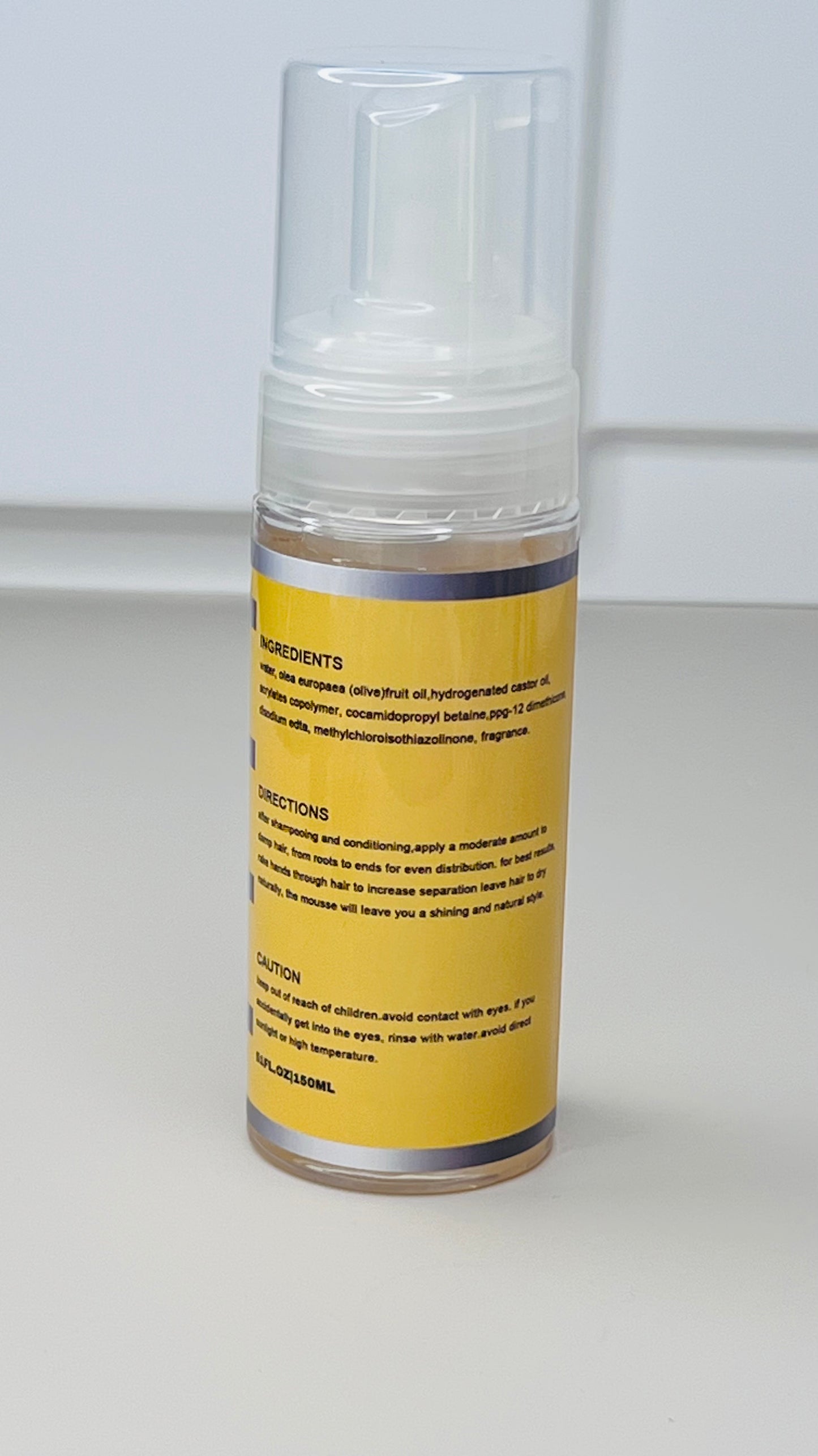 Curly Hair Mousse – Extra Hold & Shine.