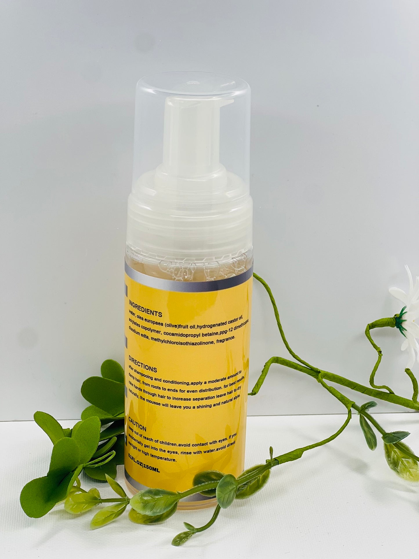 Curly Hair Mousse – Extra Hold & Shine.